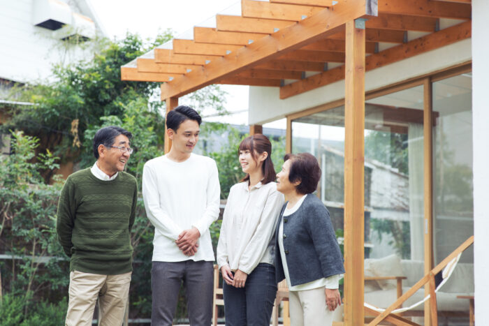 香川・岡山で平屋を建てたい方は日進堂へ相談する家族